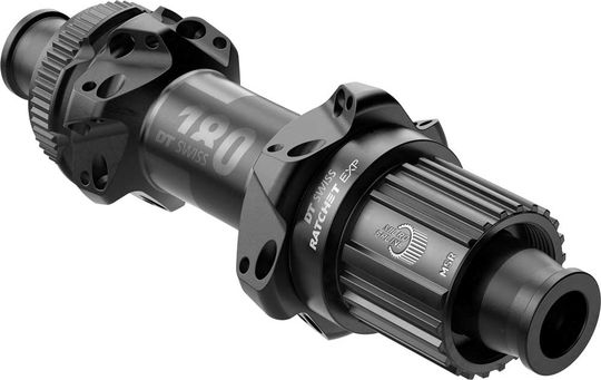DT Swiss 180 Straightpull Achternaaf 12V EXP CL Zwart – 24G