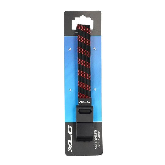 XLC SUV Snelbinder met Haak - Zwart/Vuurrood – Maat 24mm / 560mm