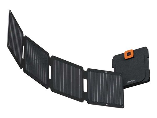 Xtorm SolarBooster 28W Zonnepaneel Oplader – Zwart