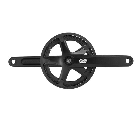 Gates CDN S150 Crankstel 46T Aluminium Zwart – Maat 170mm