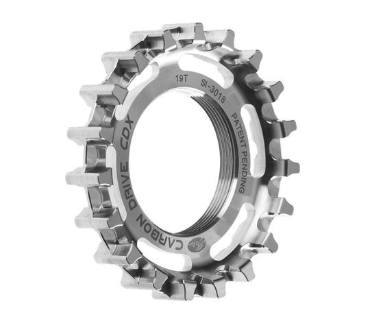 Gates Carbon Drive CDX Thread-On achtertandwiel RVS – 19T