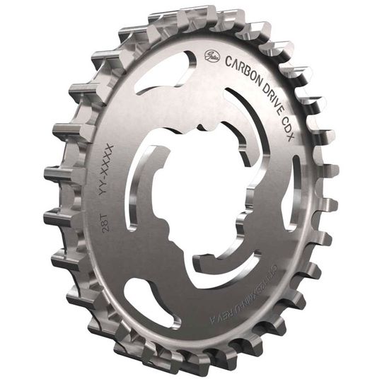 Gates Carbon Drive CDX achtertandwiel Shimano Di2 RVS – 28T