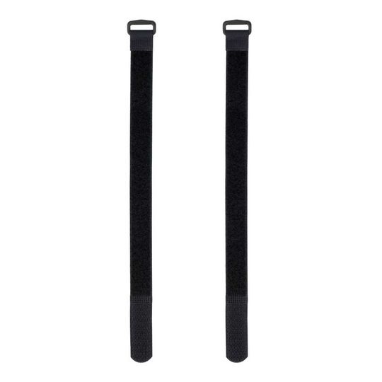 Elvedes Broekklemmen met Velcro Band - Zwart