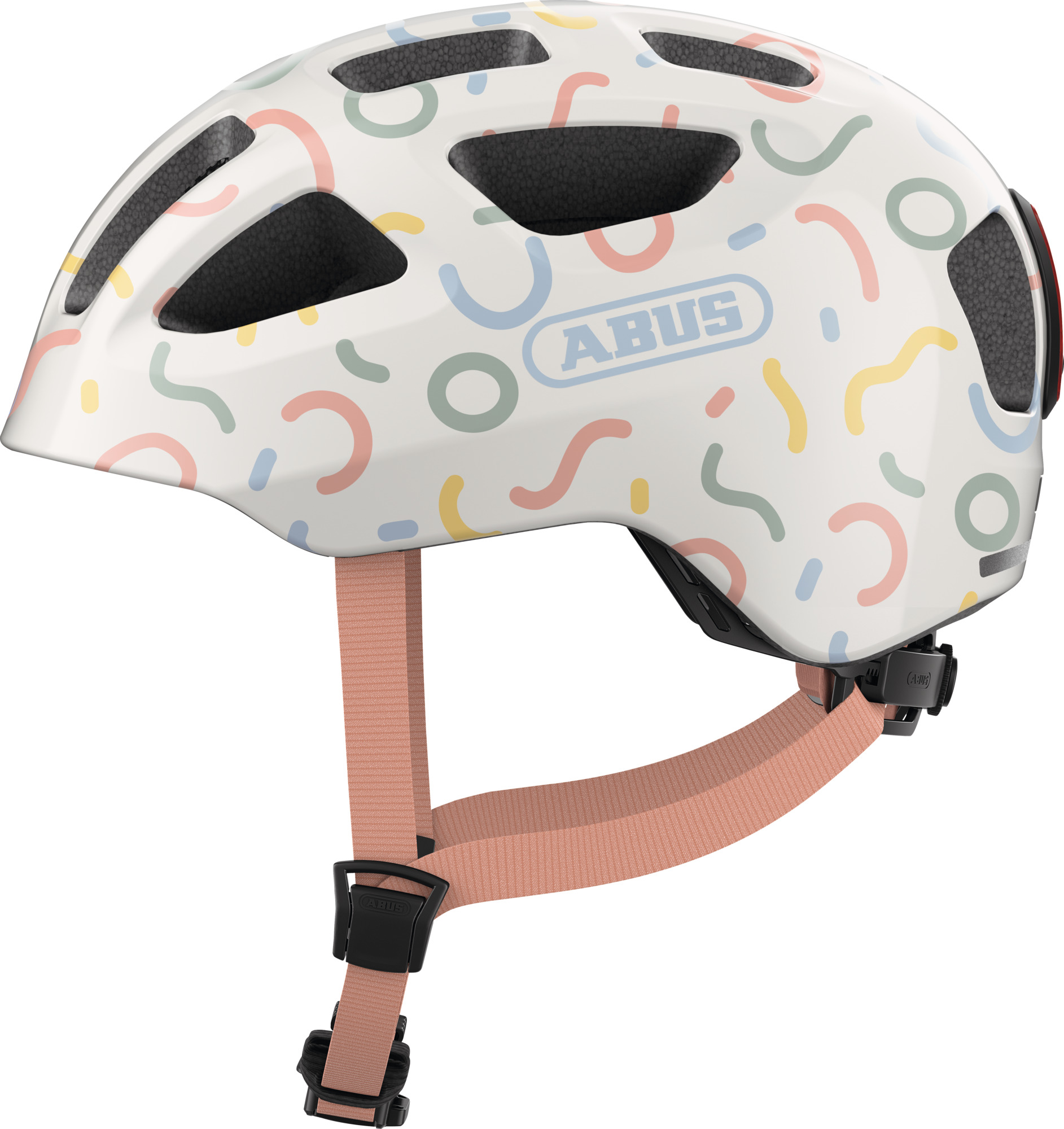 Abus Youn-I 3.0 Helm Cream Confetti – Maat M 52-56cm