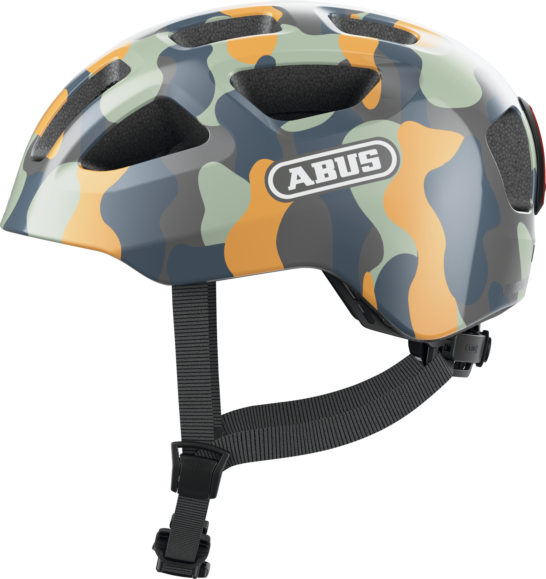 Abus Youn-I 3.0 Helm Blue Camo – Maat M 52-56cm
