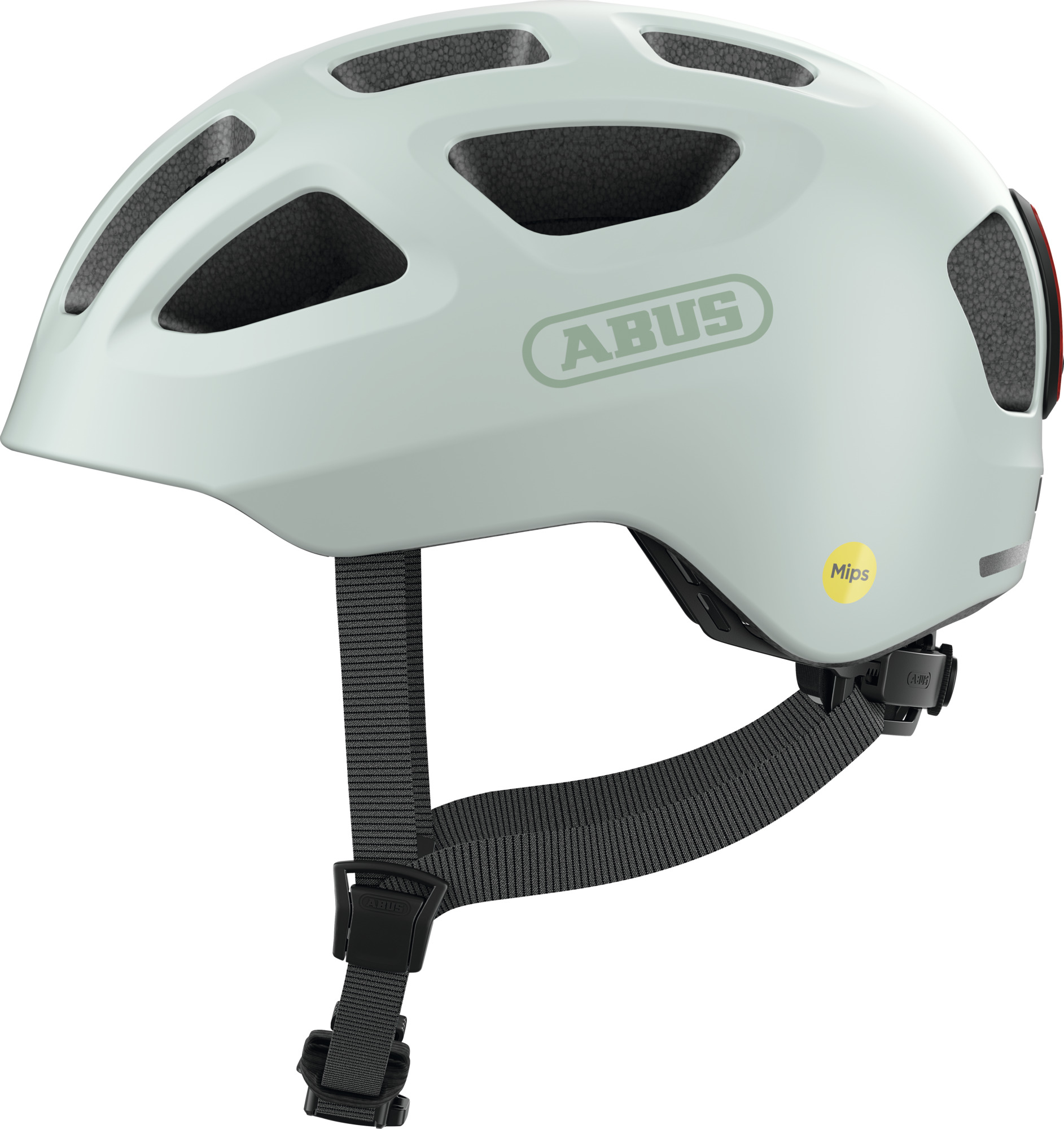 Abus Youn-I 3.0 MIPS Fietshelm Powder Green – Maat M 52-56cm