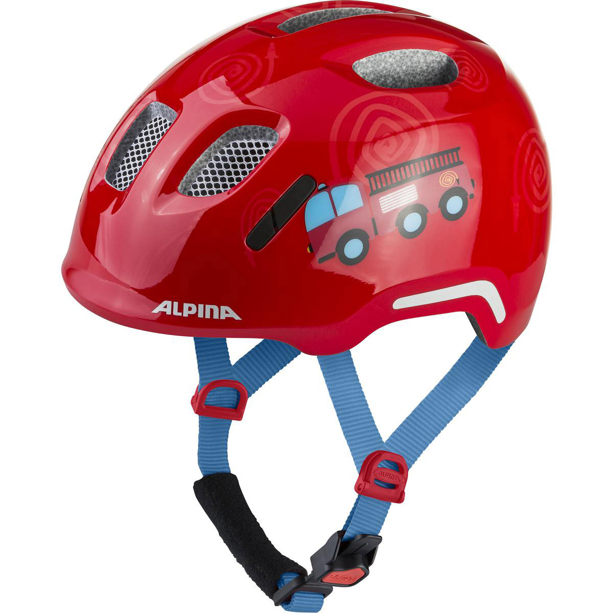 Alpina Ximo 2 Kinderhelm Flash Fire Fighter – Maat 49-54