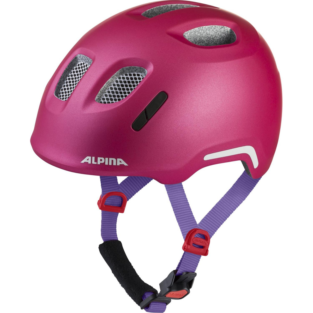 Alpina Ximo 2 Flash Deep Rose Kinderhelm – Maat 45-49