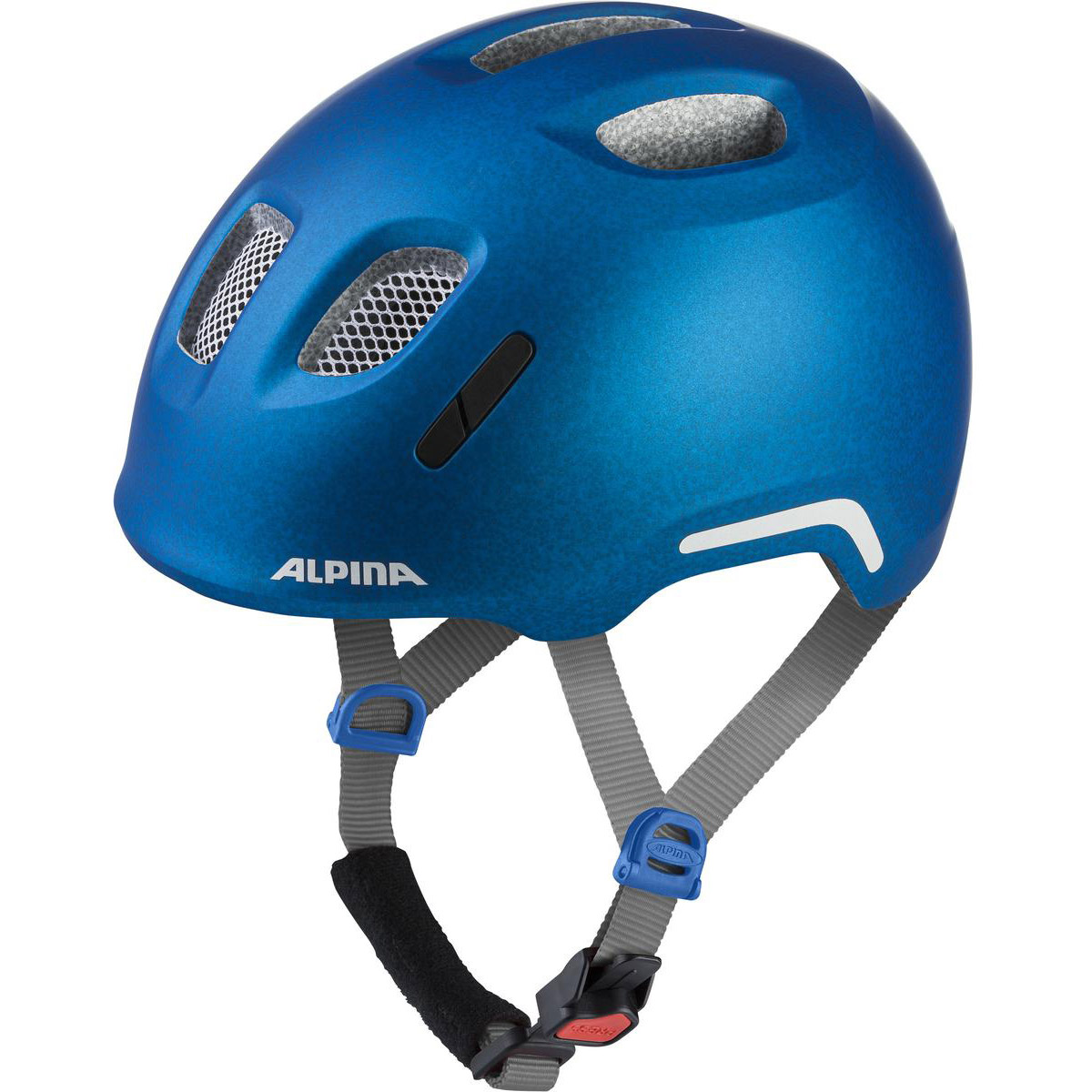 Alpina Sports Ximo 2 kinderhelm Flash Blue mat – Maat 45-49