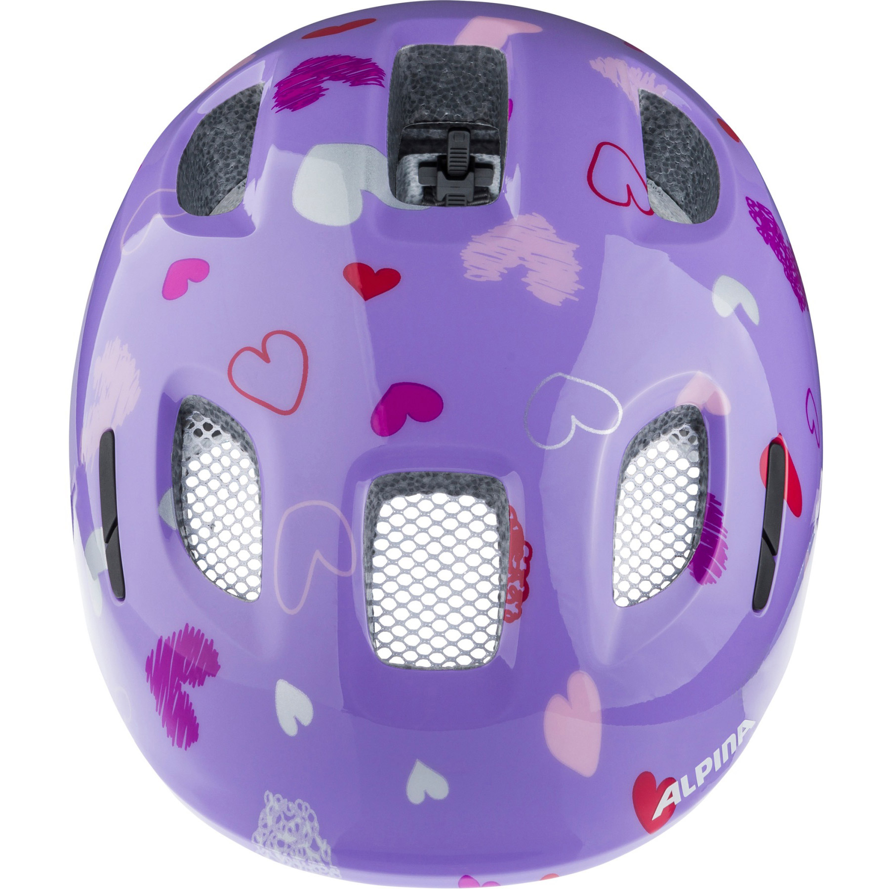 Alpina Sports Ximo 2 Kinderhelm Purple Hearts – Maat 45-49