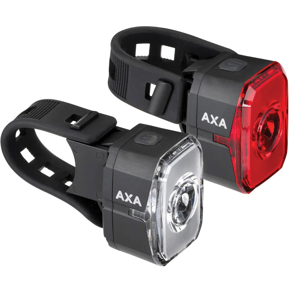 AXA Niteline Spot+ USB-C Fietsverlichtingsset