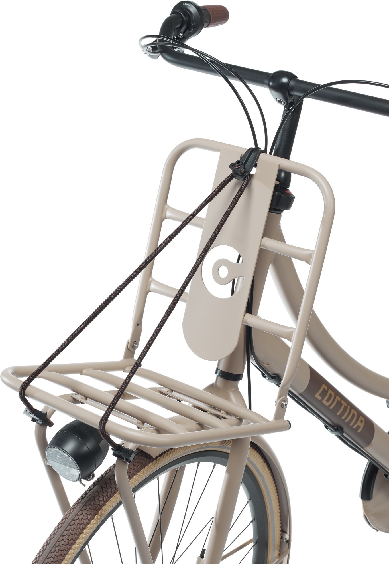 Cortina Jakarta Loopfix Snelbinder - Bruin/Zwart