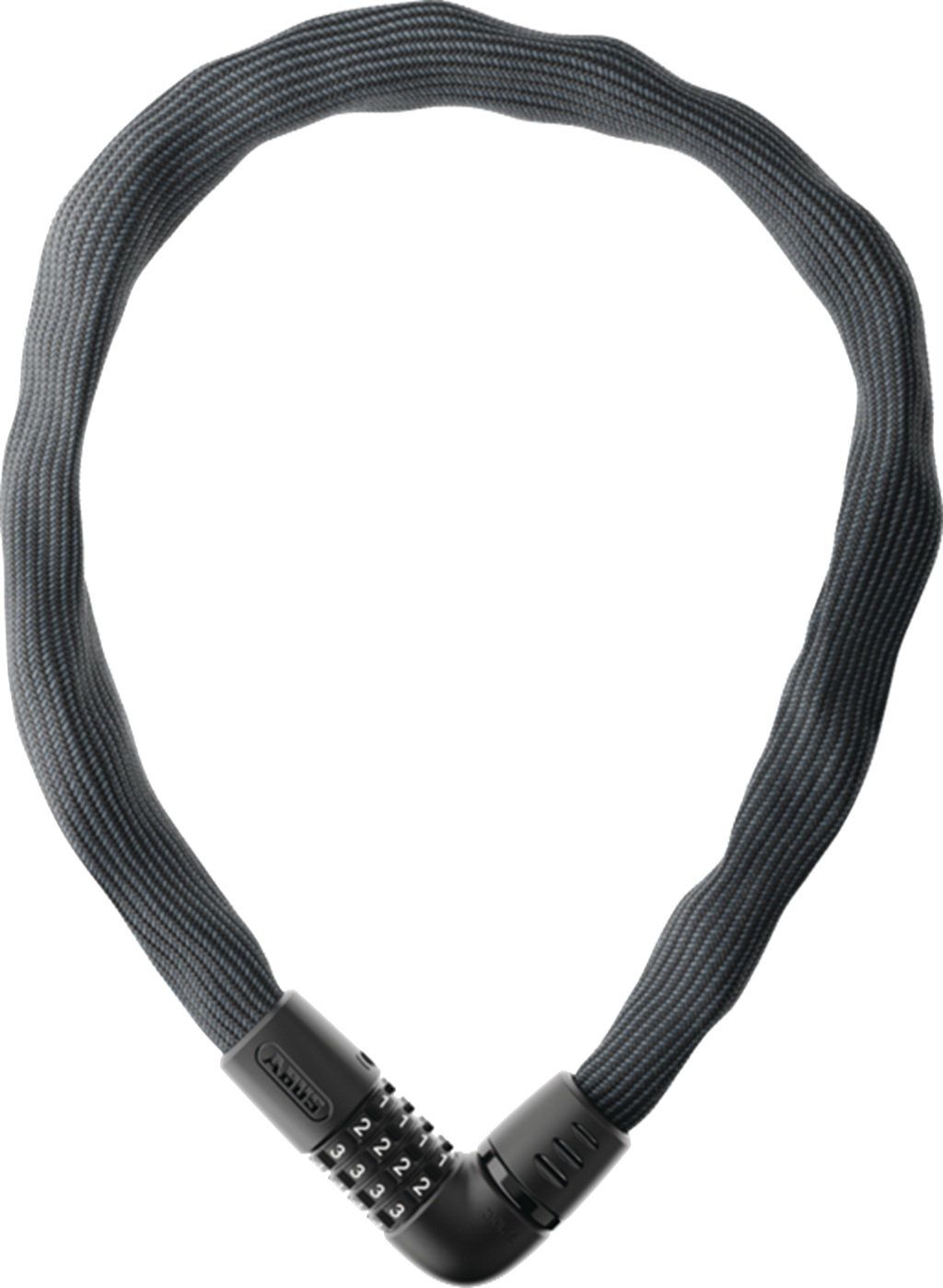 Abus IVERA Chain 7210C/85 Kettingslot met Cijfercode – Antraciet
