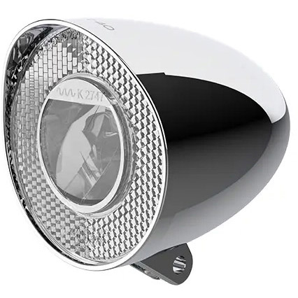 Spanninga Bullet 40 koplamp op dynamo - chroom