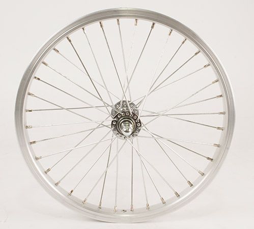 Voorwiel 16x175 Aluminium Zilver – Maat 16x175 / 36 Spaaks