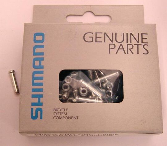 Shimano Kabel Eindhulzen Aluminium 1.6mm (100 stuks) – Maat 1.6MM