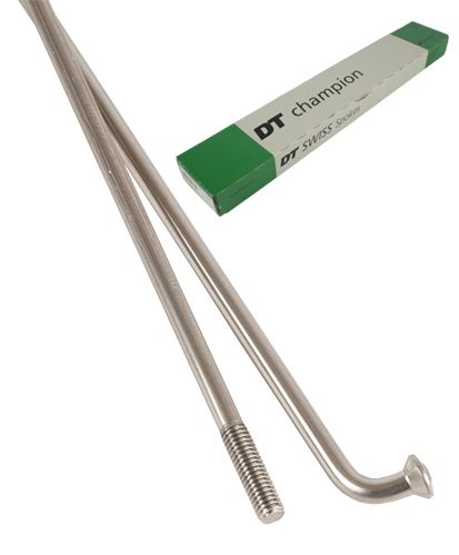 DT Swiss Champion Spaak 14x286mm RVS – Doos 100 Stuks – Maat 14x286mm