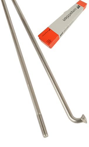 DT Swiss Competition Spaak 14x288mm Zilver – Doos 100 Stuks