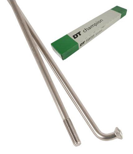 DT Swiss Champion Spaak 14x252mm RVS Zilver – Doos 100 Stuks