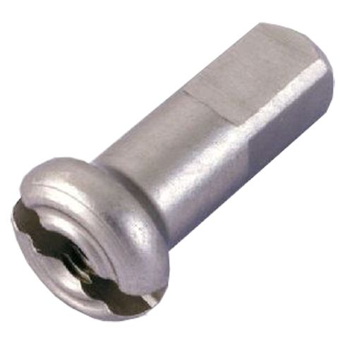DT Swiss Spaaknippel MS 14 Zilver – 2.0x14MM