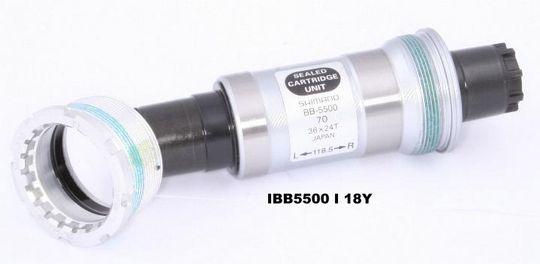 Shimano BB5500 Trapas Italiaans 70-118 – Maat BB5500