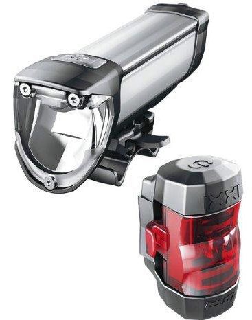 Busch & Müller Ixon Core IQ2 USB LED Lampset – Zilver