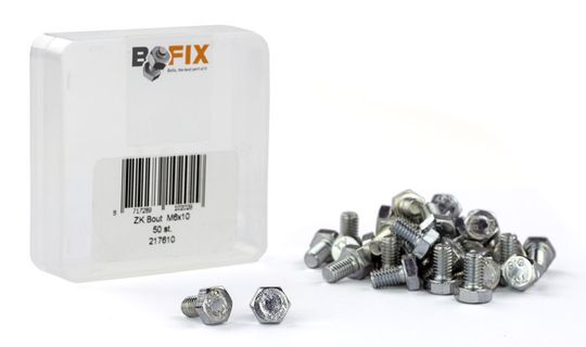 Bofix Bout M6x10 ZKK DS A50 – Maat M6x10