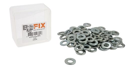 Bofix Achteras Plaatje M10 - Ring 2N12