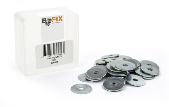 Bofix Carrosserieplaat M6 6x25 DS A 50 – Maat M6 / 6x25