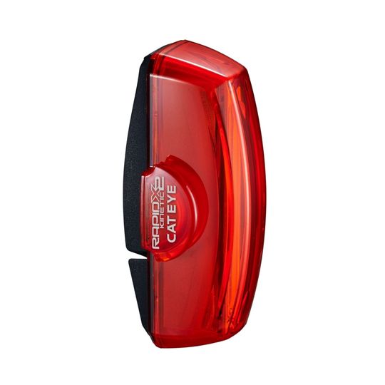 Cateye Rapid X2 Kinetic TL-LD710-K Achterlicht LED USB Zwart