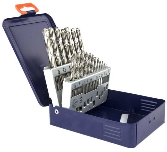 Bofix HSS-G Borenset 1-10mm Cassette 19-delig – Maat 1.0-10.0mm / 19 Delig