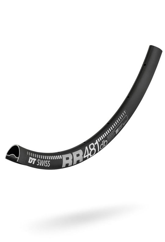 DT Swiss RR481 DB Disc Velg 28" Zwart – 24 Gaats