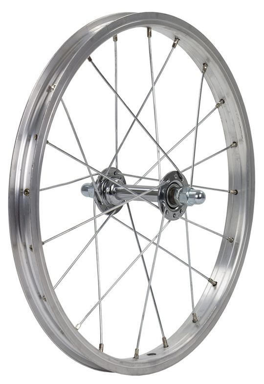 Voorwiel 16 inch Aluminium Zilver – Maat 16" / 19mm