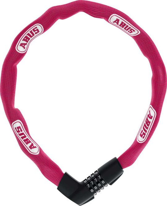 Abus Tresor 1385 Kettingslot 85cm x 7mm – Coral