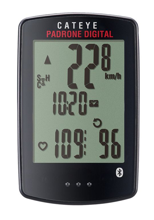 Cateye Padrone Digital CC-PA400B Fietscomputer Draadloos – Zwart