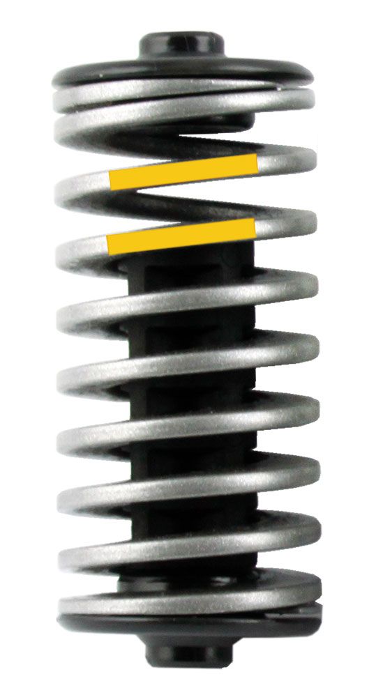 BySchulz Veer G.2 ST verende zadelpen 72mm – Maat 72