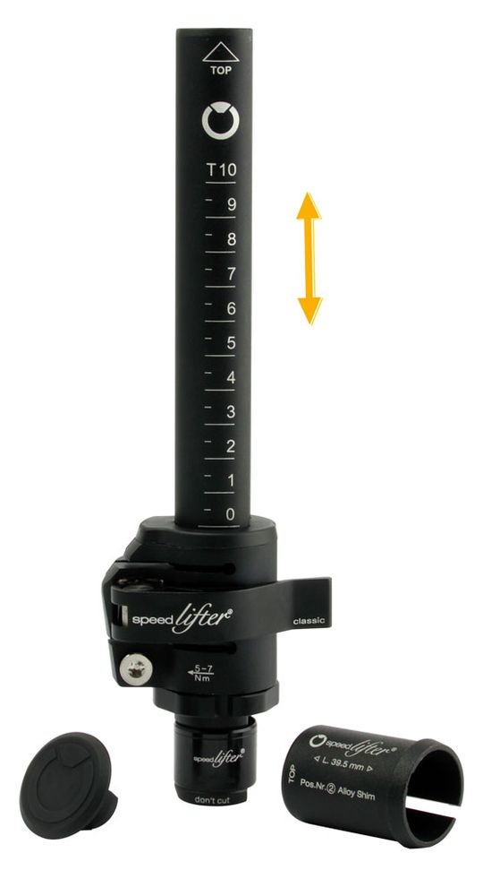 By.Schulz Classic T6 Stuurpenlift Verstelbaar Ø24.6mm – 60mm