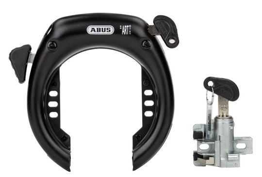Abus Shield 5650 R Ringslot met Accuslot – Zwart