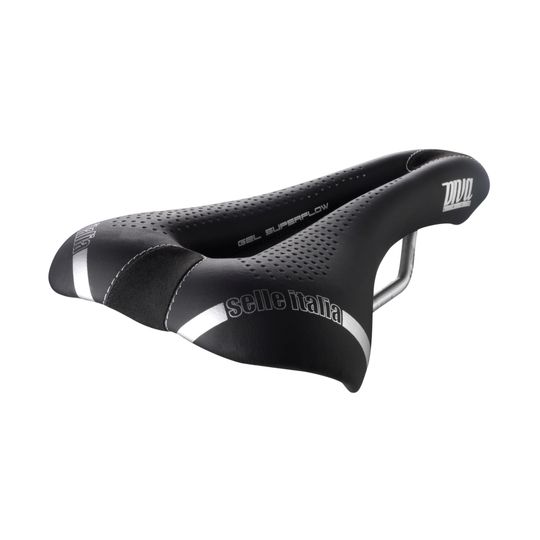 Selle Italia DIVA Gel Superflow Titanium L3 Zadel – Zwart