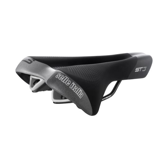 Selle Italia ST3 SuperFlow Zadel Aluminium – Zwart