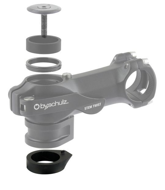 Balhoofd Spacer By.Schulz 1 1/8" Aluminium – Maat 1 1/8"