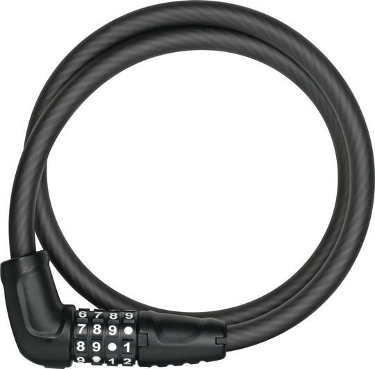 Abus Numerino 5410C Kabelslot 85cm x 12mm – Zwart