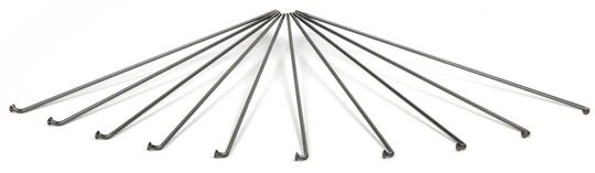 Sapim Leader Spaken 14x287mm RVS Zwart (10 st) – Maat 14x287mm