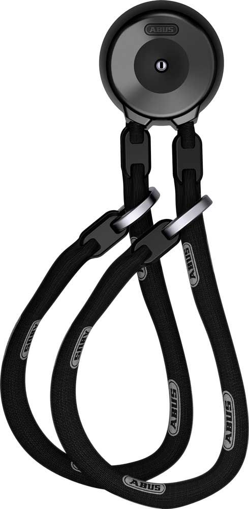 Abus Granit WCH Grondanker met Twinchain 9KS/110 - Zwart