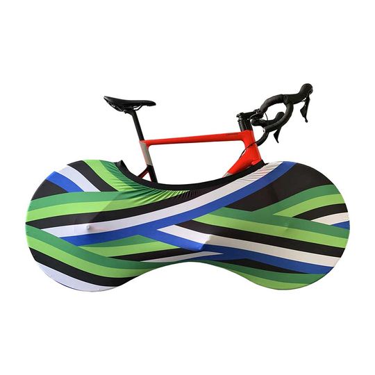 DS Covers Wheel Bike Sock fietshoes Groen/Blauw/Zwart