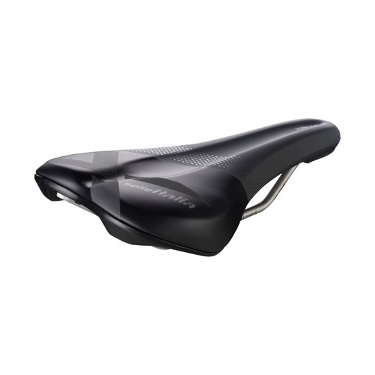 Selle Italia X-Bow Aluminium S1 Zadel Zwart – 145x255mm