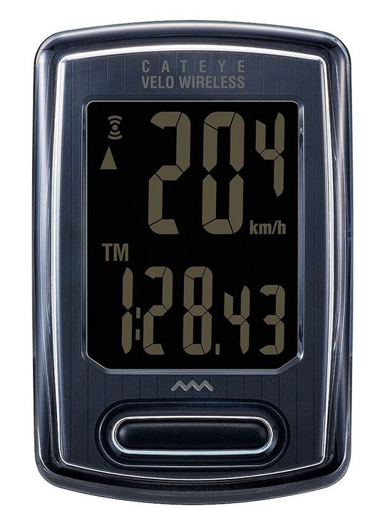 Cateye Velo CC-VT230W Draadloze Fietscomputer – Stealth