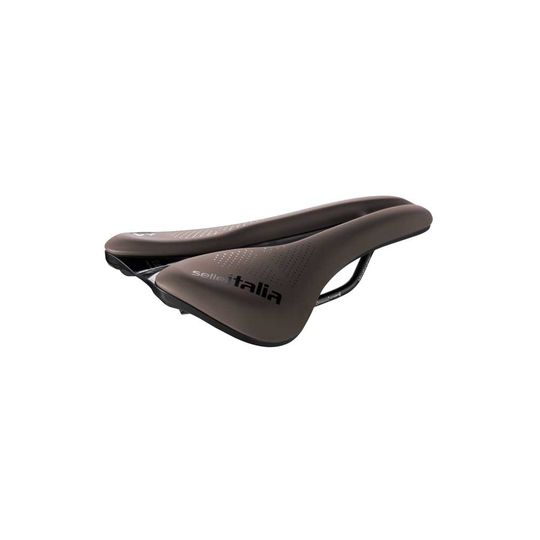 Selle Italia NOVUS Boost EVO Gravel Zadel - Bruin - 145x245mm
