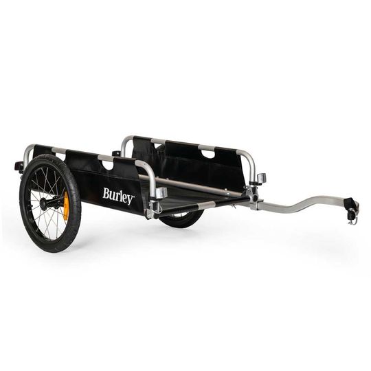 Burley Flatbed Transport Fietskar Zwart – 84x58x11cm