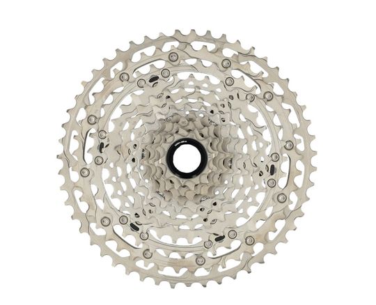 Shimano Deore M6100 Cassette 12V 10-51T Zilver – Maat 10-51